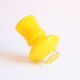 Space age yellow vase by Bo Borgstrom for Aseda Sweden 1960s