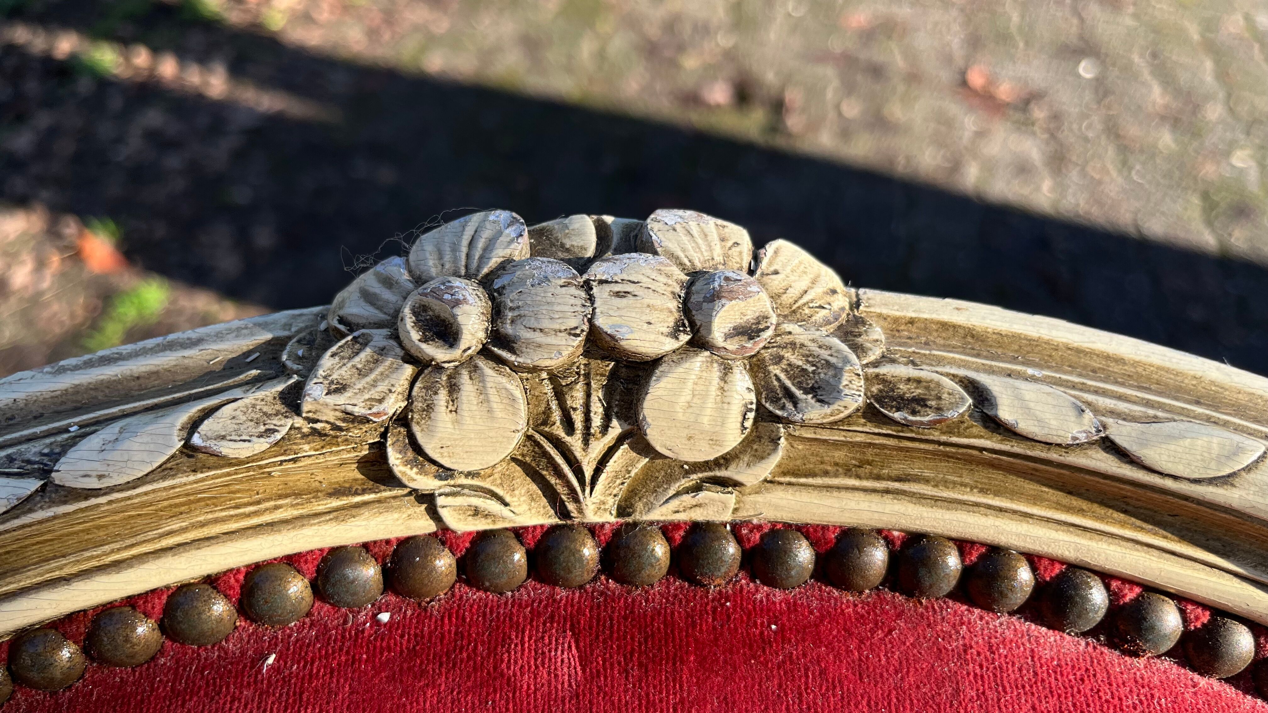 Paire de chaises style Louis XV