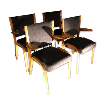 Quatre fauteuils « Steiner » des années 70
