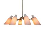 1950s Opaline Chandelier
