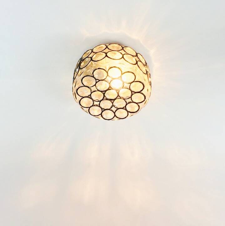 Applique ou plafonnier en verre du milieu du siècle de Limburg, Allemagne, années 1960