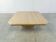 Vintage hidden bar coffee table in travertine, 1970s