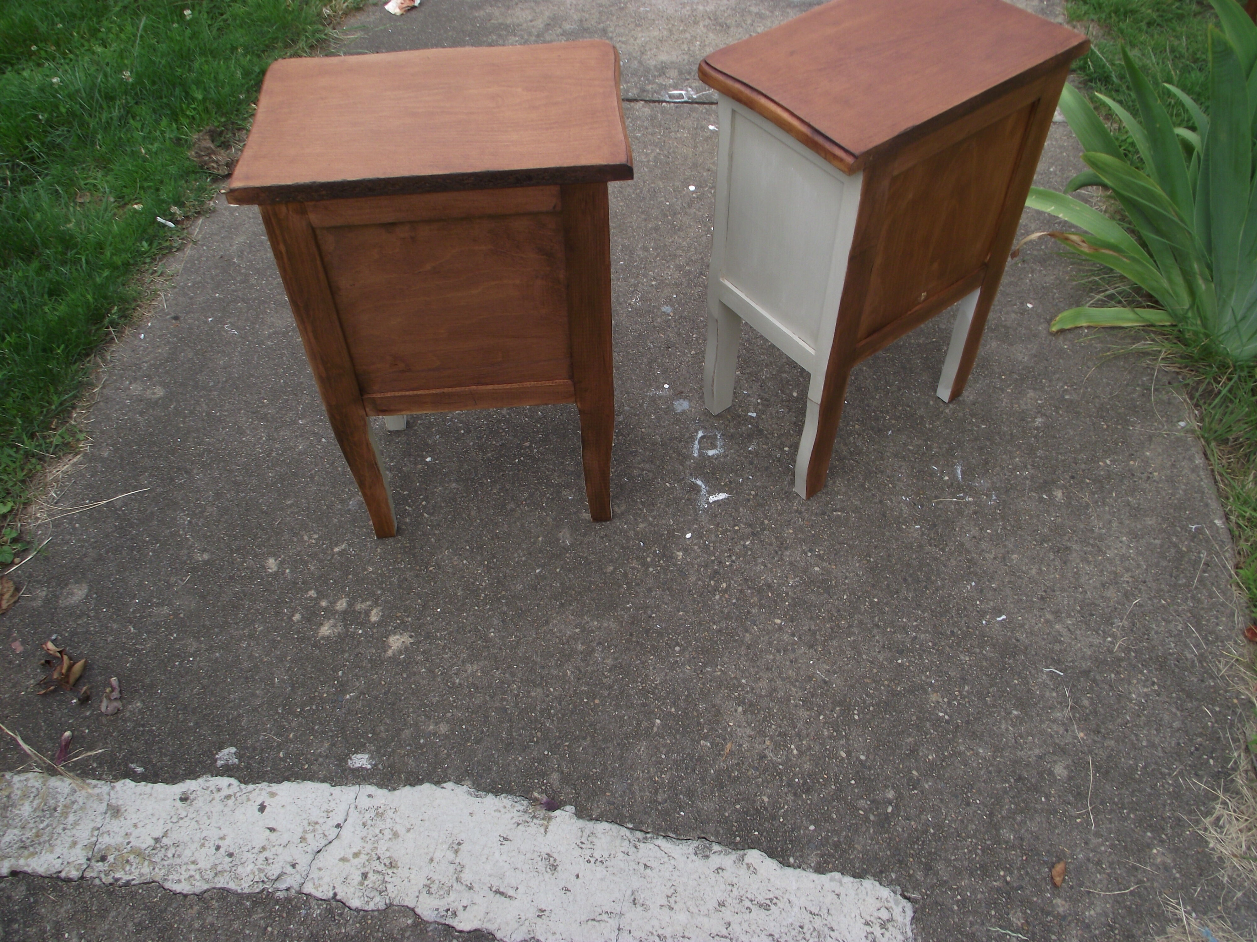 Pair of bedside style louis XV.