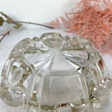 Vintage crystal ashtray made in France