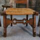 8 rustic oak chairs combining modern lines and Breton craftsmanship by a student of Joseph Savina 1950s