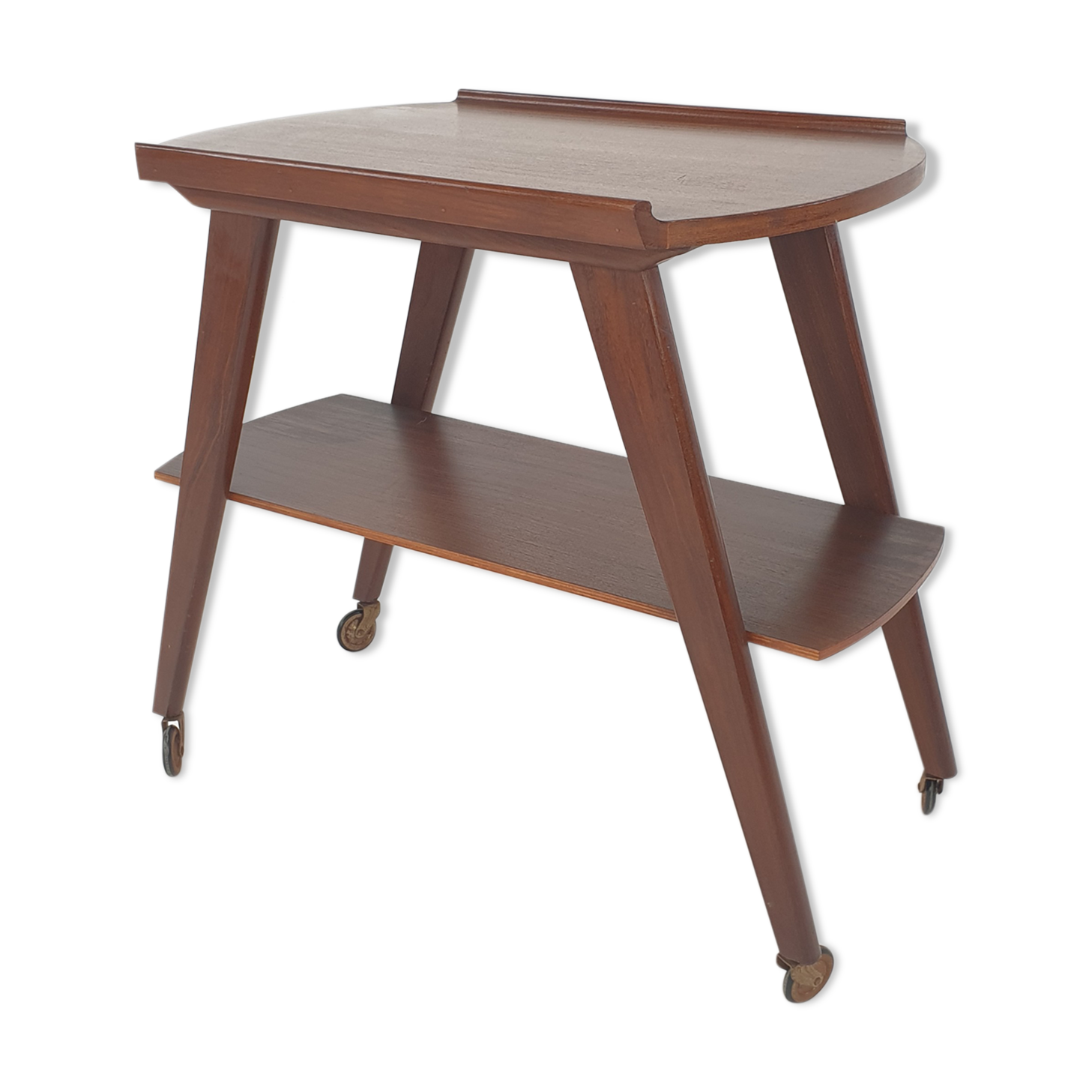 Mid-century danish teak trolley, 1960s