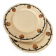 Set of Badonvillers art deco plates