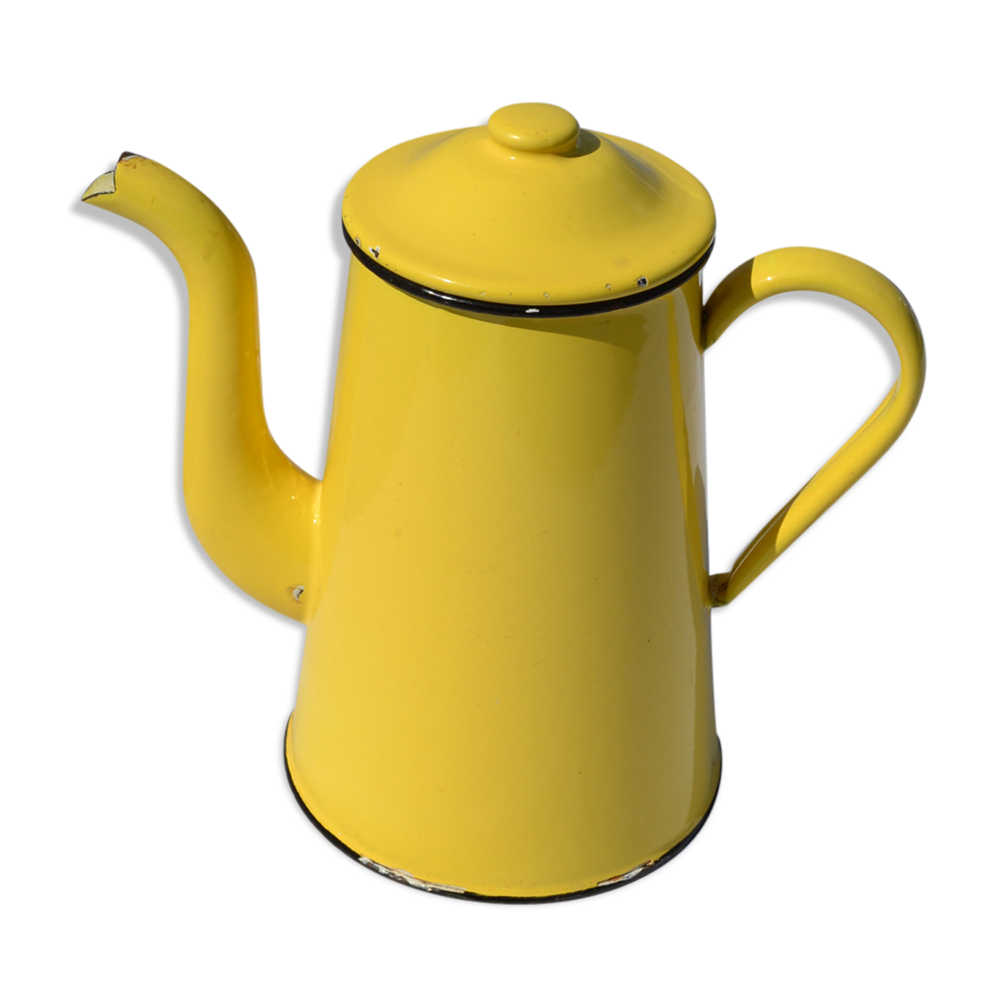 Enamelled coffee maker