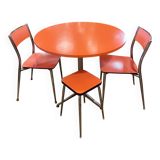 Orange Formica Set
