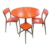 Orange Formica Set