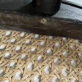 Vintage caned bar stools