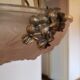 Art deco suspension molded glass