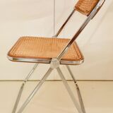 4 chair set Plia by Giancarlo Piretti for Castelli