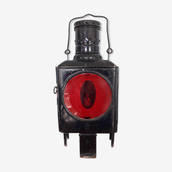 Former german railway oil lamp marked db 85