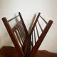 Magazine rack by Cees Braakman in varnished beech, circa 1960