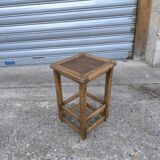 Beech wood workshop stool 1950