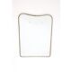 Large Italian mirror from the 50s, 71x57 cm.