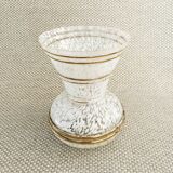 Art Deco Speckled Glass Vase – 1950s