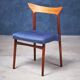 Vintage Teak Dining Chairs by Kurt Østervig, 1960s, Set of 6