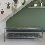 Industrial coffee table