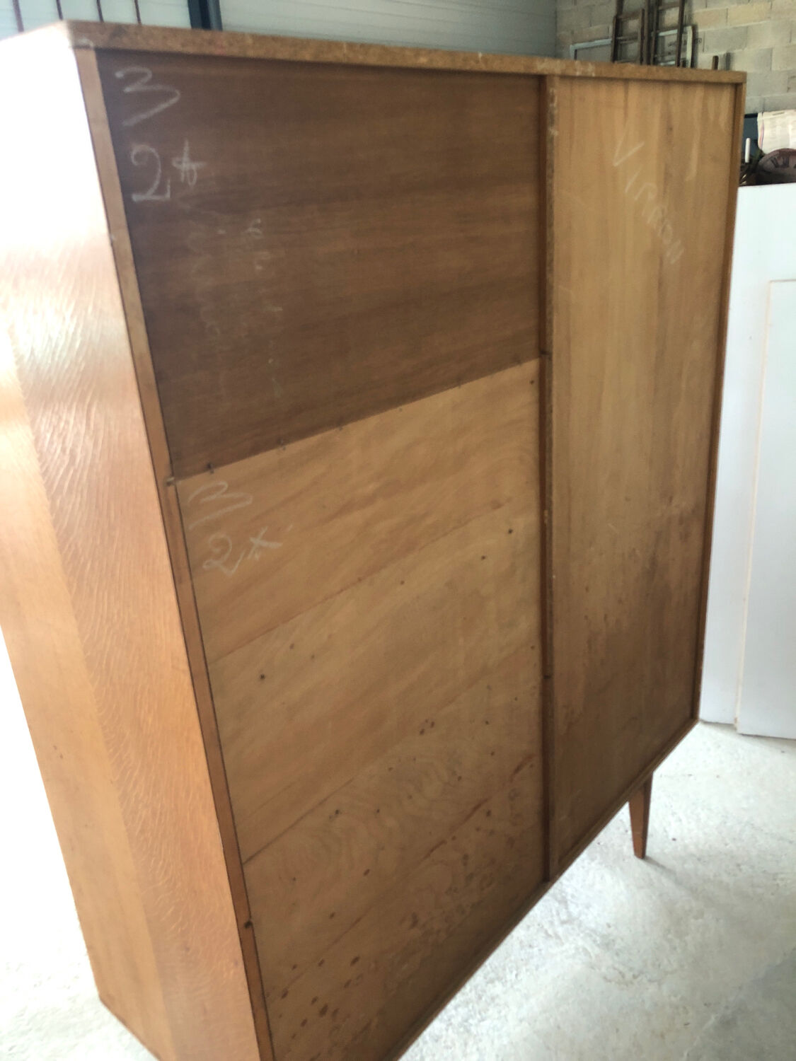 Vintage teak secretary from the 60s