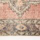 3x13 Pale Red Vintage Runner Rug, 85x388Cm