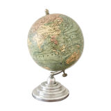 World map globe Earth vintage