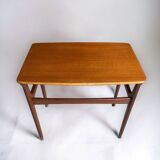 Scandinavian side table in vintage teak Sweden 1960s