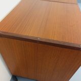 Vintage modernist enfilade ARP Minvielle by Guariche Mortier Motte teak