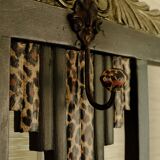 Art-deco coat rack wardrobe