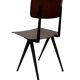 Vintage Marko holland industrial school chair 60's netherlands design