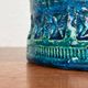Mid-Century Modern Rimini Blu Pottery Vase by Aldo Londi for Bitossi, Italy, 1960s