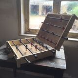 Folding table football