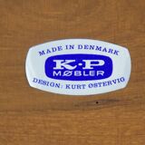 Table basse KP Møbler en chêne par Kurt Østervig