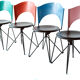 Collectible Chairs "Sofia" Design Carlo Bartolli for Bonaldo, Italy 1989