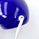 Lampe de table vintage 90's ikea design kvintant verre bleu