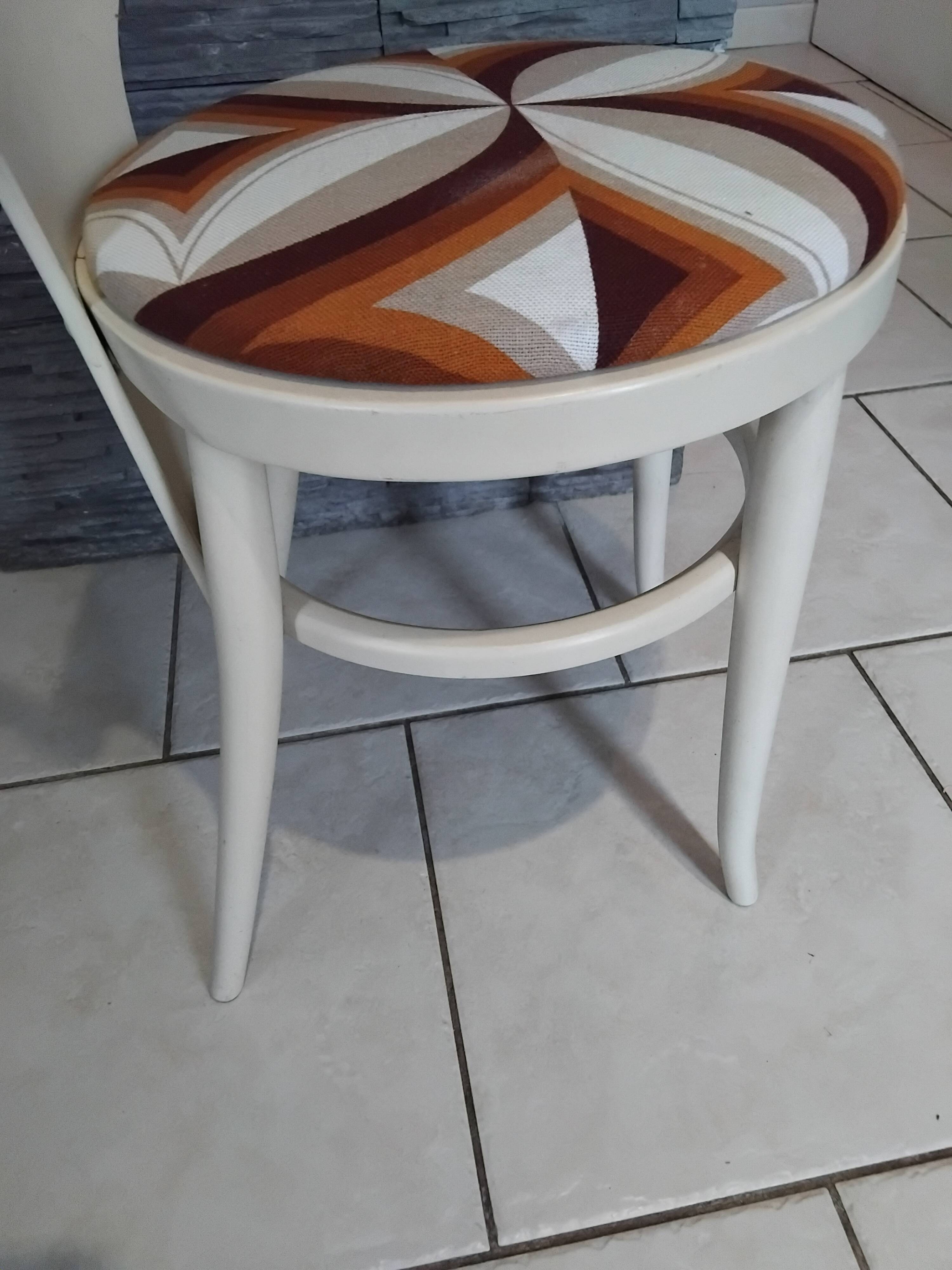 Chaise baumann model mouette année 70 vintage