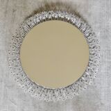 Round Backlit Mirror by Emil Stejnar for Rupert Nikoll Austria 1950s 58cm
