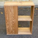 Scandinavian solid wood shelf, 1980