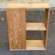 Scandinavian solid wood shelf, 1980