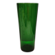 Large vintage vase in green glass.
