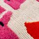 Tapis berbère tissé à la main en laine 400x300 cm rose, Maroc