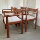 Set of wooden chairs, H.W. Klein for Bramin, Denmark, 1960s