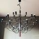 Chandelier light fixture Gino Sarfatti for Arteluce model 2097/30