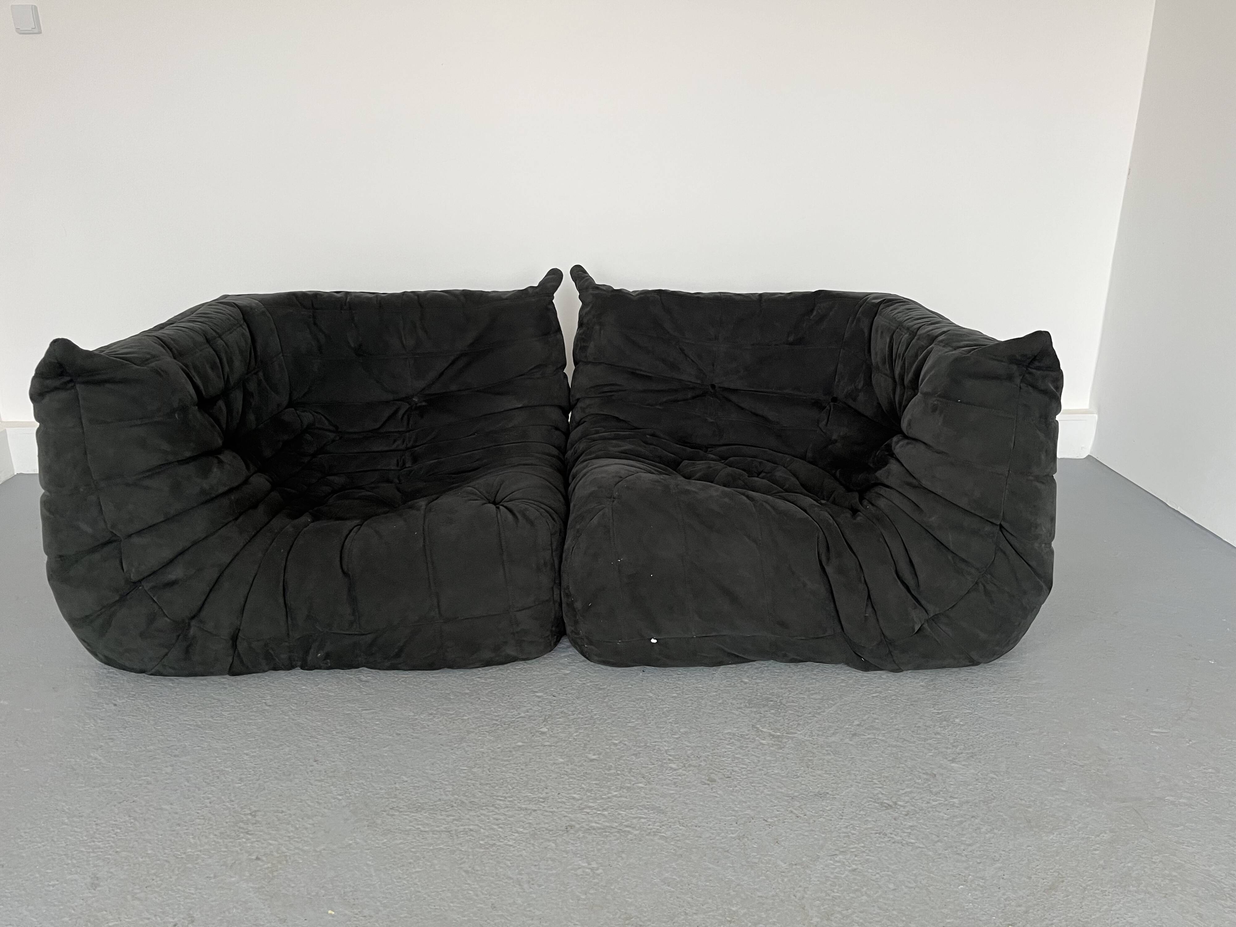 Togo Lounge Chair by Michel Ducaroy for Ligne Roset, 1980s,set of 2