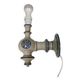 Ceramic wall lamp by Allan Hytholm for his own workshop Denmark 1980s