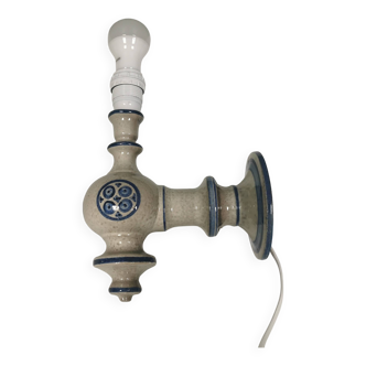 Ceramic wall lamp by Allan Hytholm for his own workshop Denmark 1980s