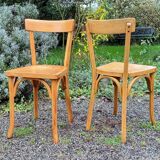 6 Baumann chairs no. 55, 1950s