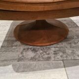 Adjustable and swivel brown armchair by De Sede 50