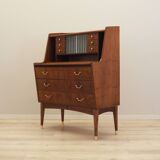 Walnut secretary, Danish design, 1970s, production: Denmark